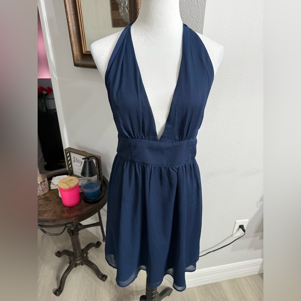 Modcloth Midnight Blue Dress